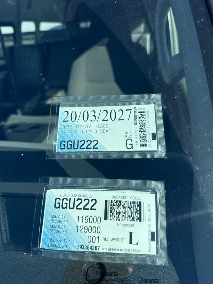 0 Toyota Hiace